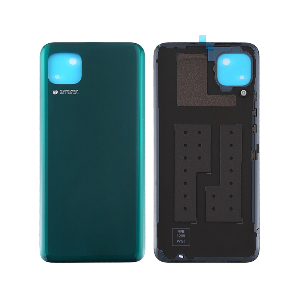 (Green) For Huawei P40 Lite 4G Battery Housing With Adhesive Sticker+Camera Lens Cover Green 6914271792103