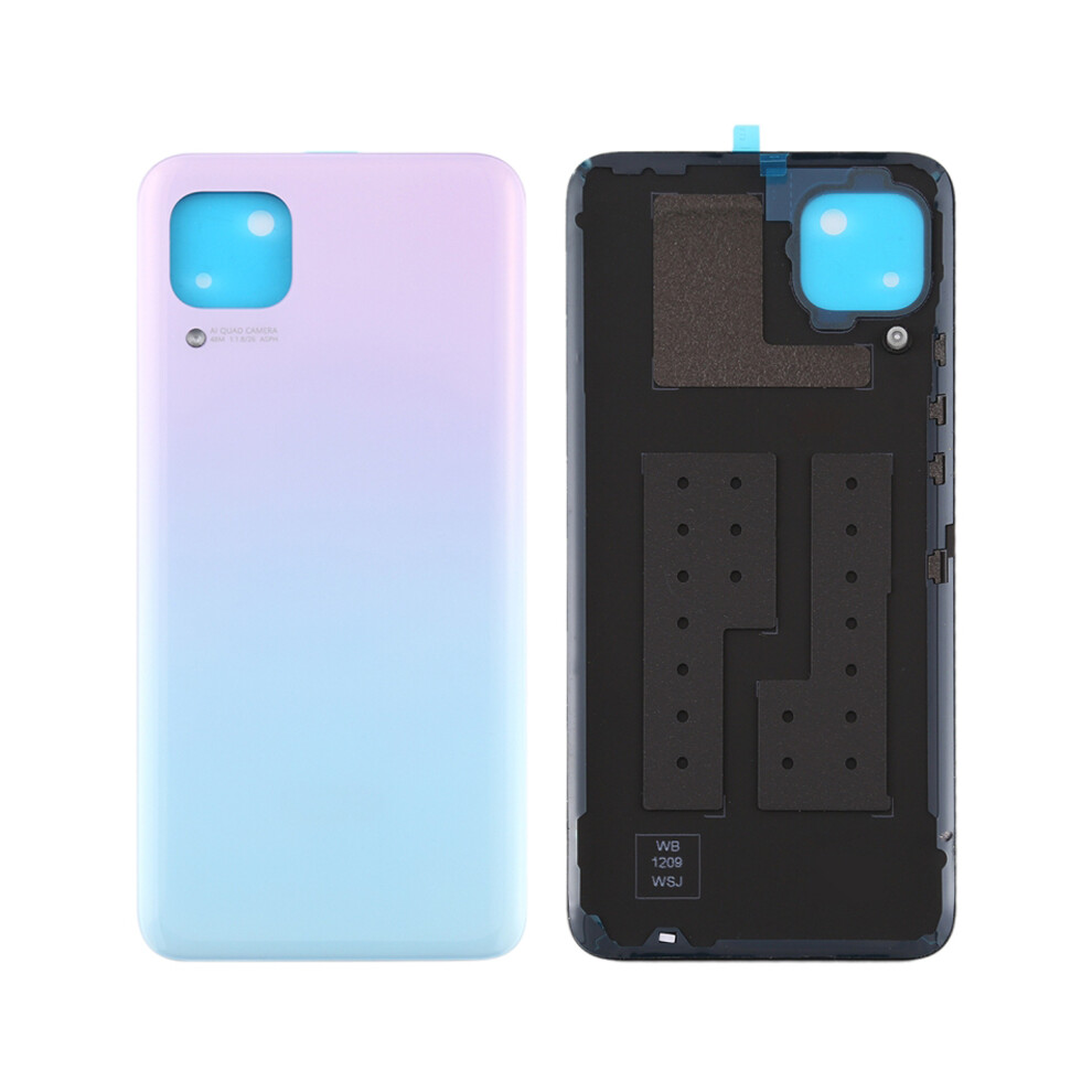 () For Huawei P40 Lite 4G Battery Housing With Adhesive Sticker+Camera Lens Cover Pink/Blue 6914273139074