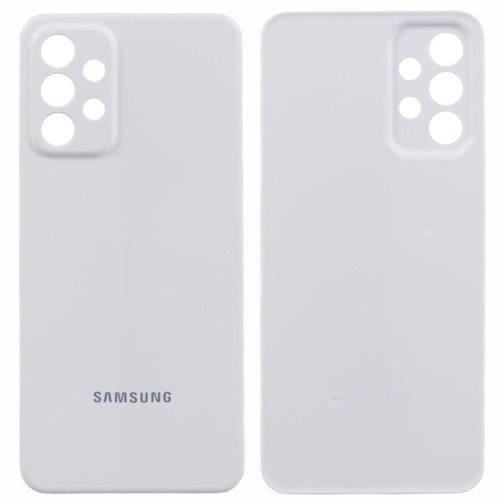 (White) For Samsung Galaxy A23 5G (Global Version) A236 Oem Back Battery Housing Cover Replacement Part White 6914270287792