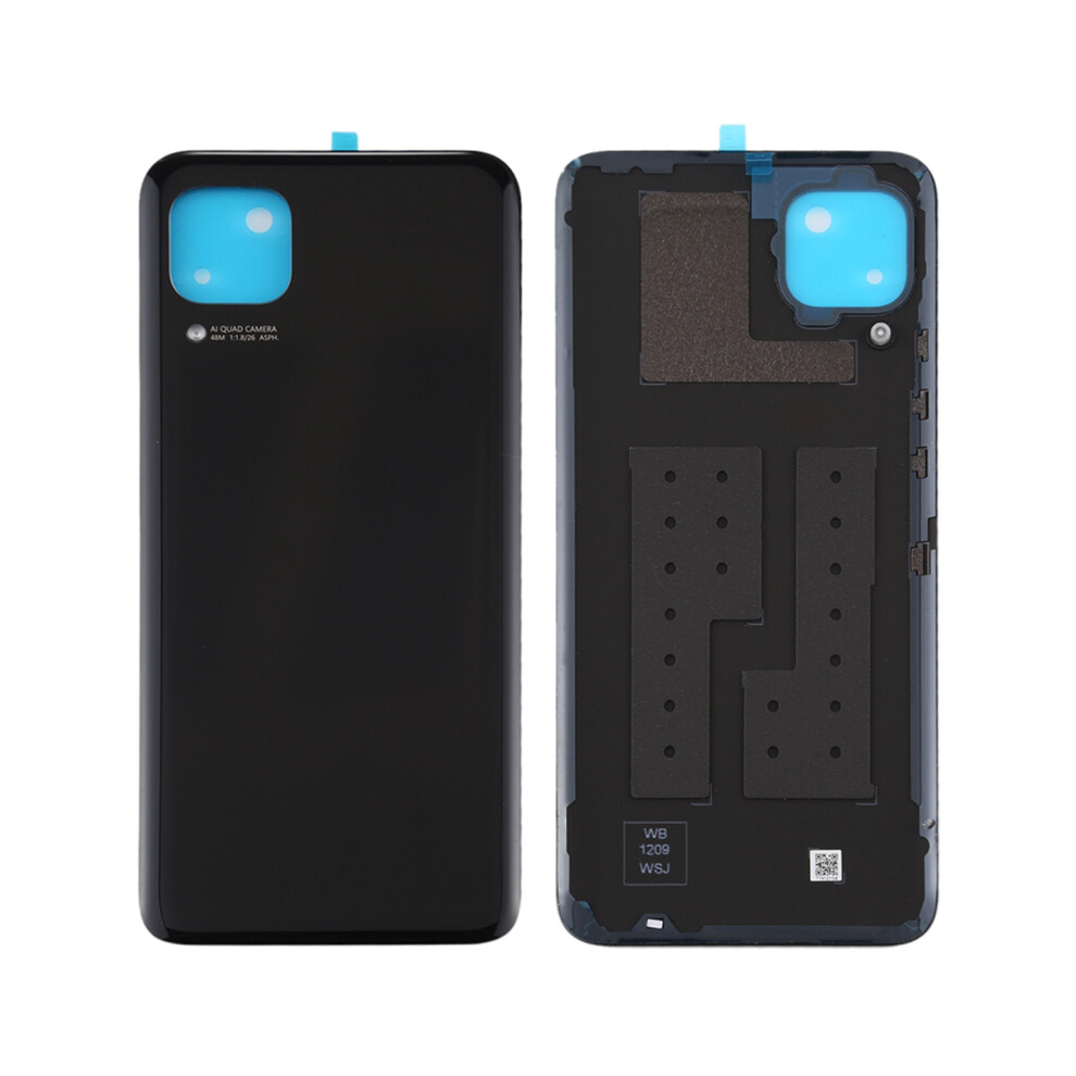 (Black) For Huawei P40 Lite 4G Battery Housing With Adhesive Sticker+Camera Lens Cover Black 6914275702634