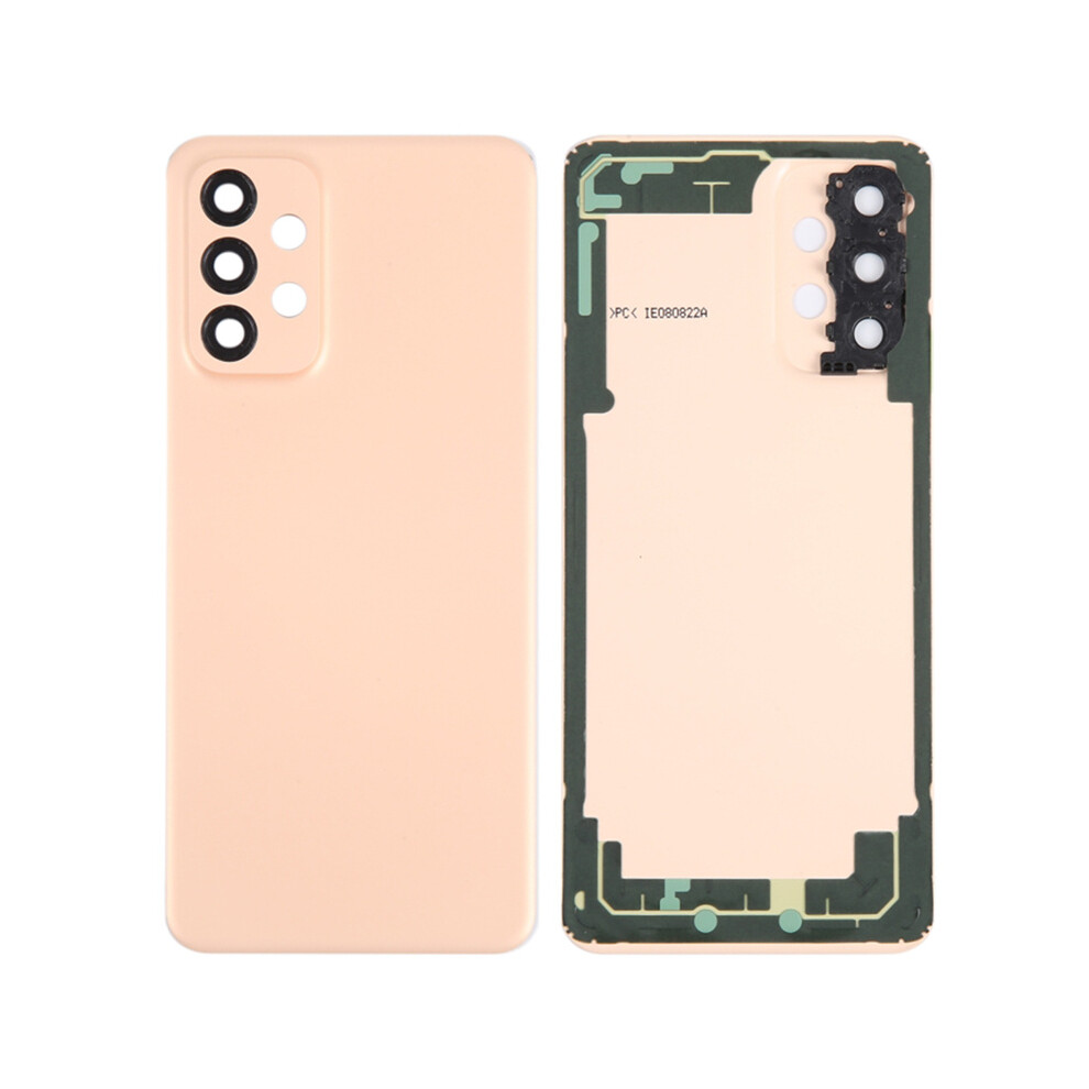(Peach) For Samsung Galaxy A23 5G (Global Version) A236 Oem Battery Housing With Adhesive Sticker+Camera Lens Cover Peach 6914277274504
