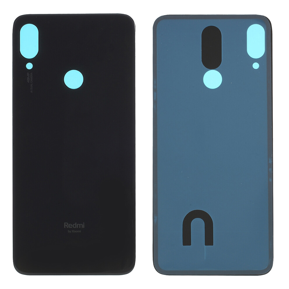 (Black) For Xiaomi Redmi Note 7 Battery Housing Back Cover Replacement Part Black 6914271787239