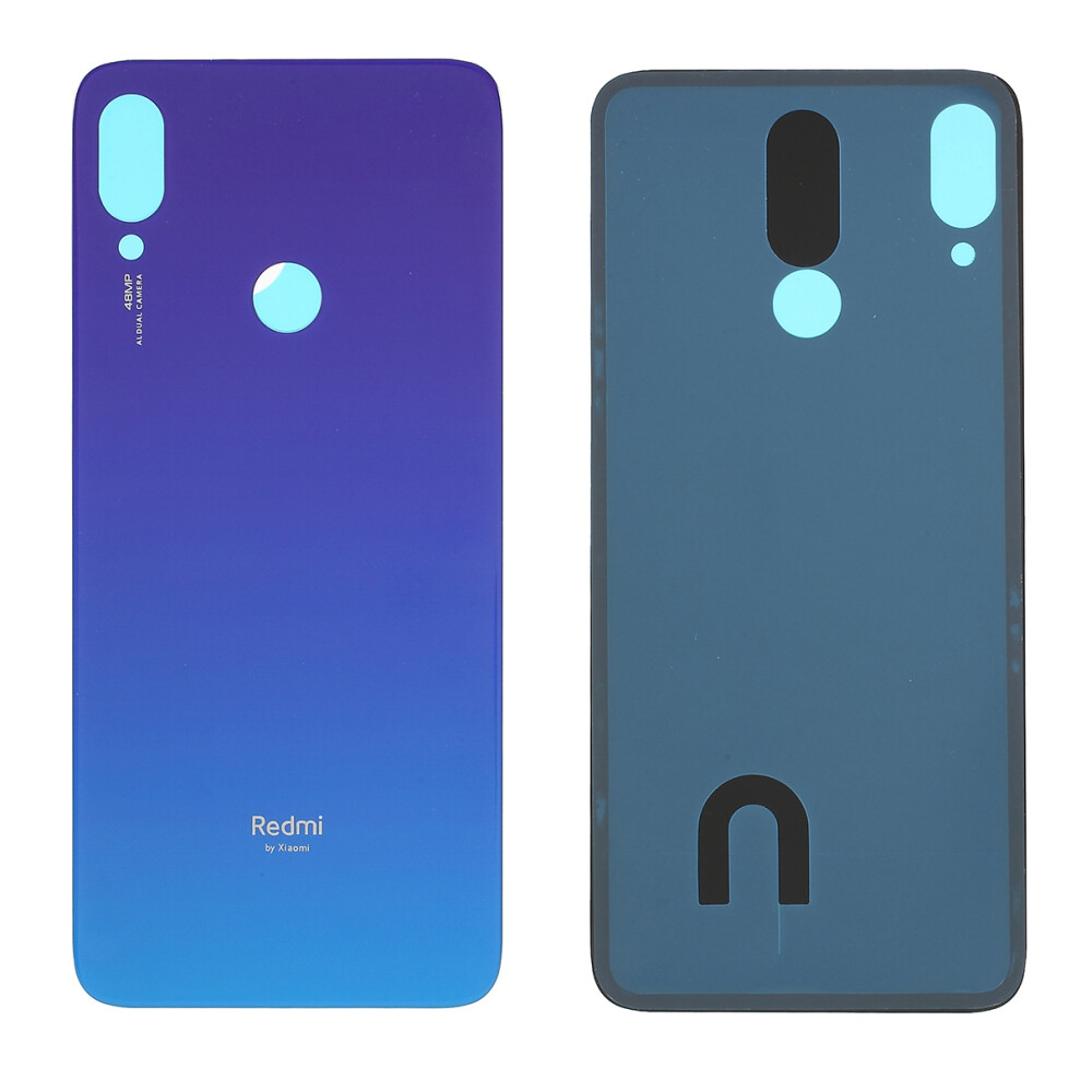 (Blue) For Xiaomi Redmi Note 7 Battery Housing Back Cover Replacement Part Blue 6914274889398