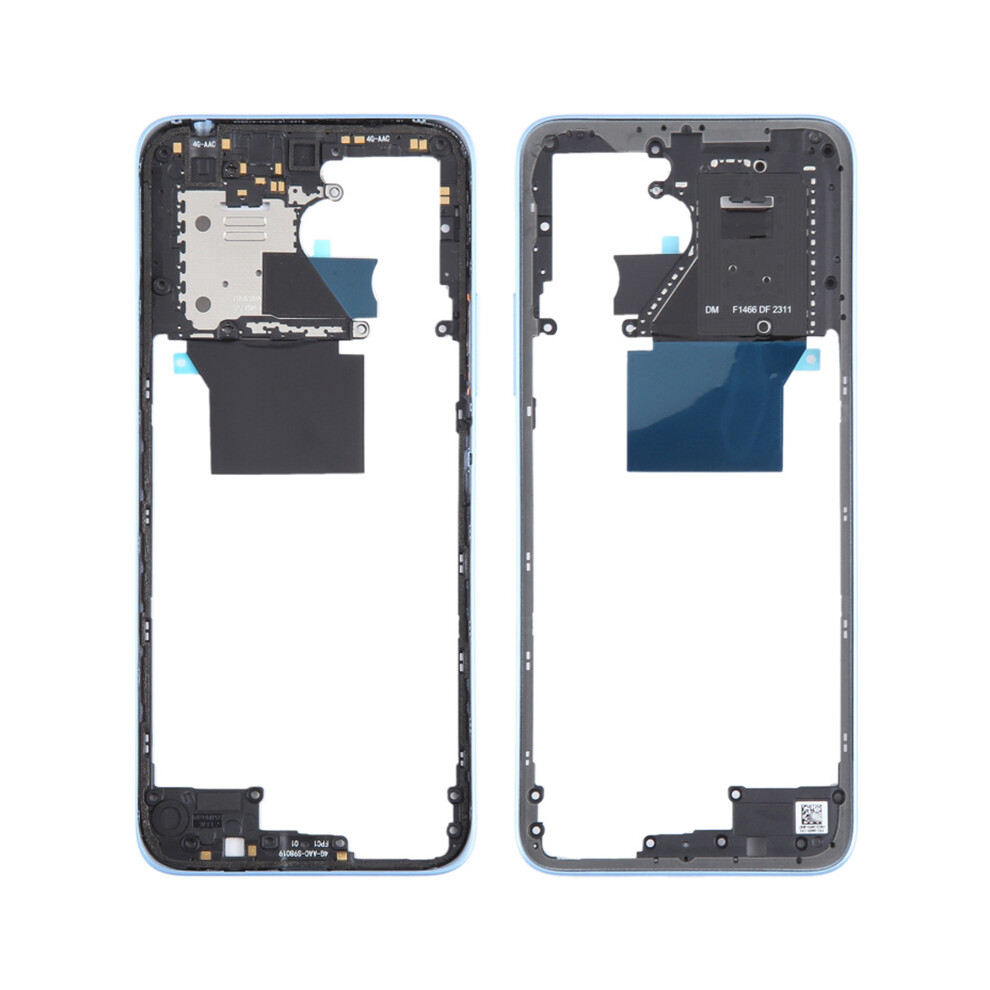 (Blue) For Xiaomi Redmi 12 4G Oem Middle Housing Plate Frame Part (Without Logo) Blue 6914279214010
