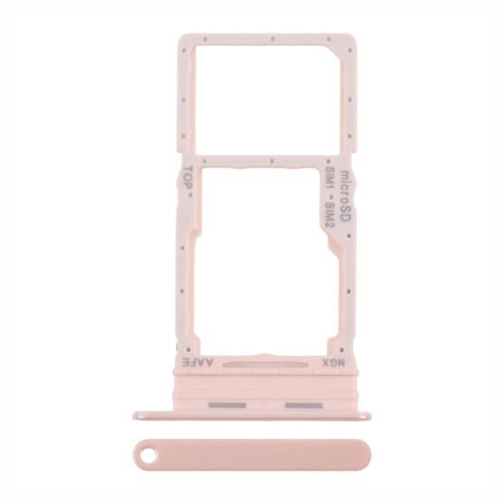 (Pink) For Samsung Galaxy A16 4G A165 Oem Dual Sim Card+Sd Card Tray Holder Replacement Part (Without Logo) Pink 6914278638909