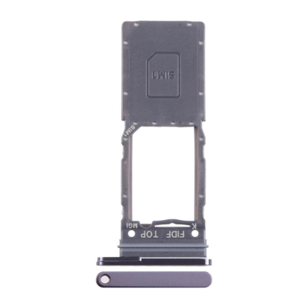 (Black) For Samsung Galaxy Z Fold5 5G F946 Oem Sim Card+Sd Card Tray Holder Replacement Part (Without Logo) Black 6914276338573
