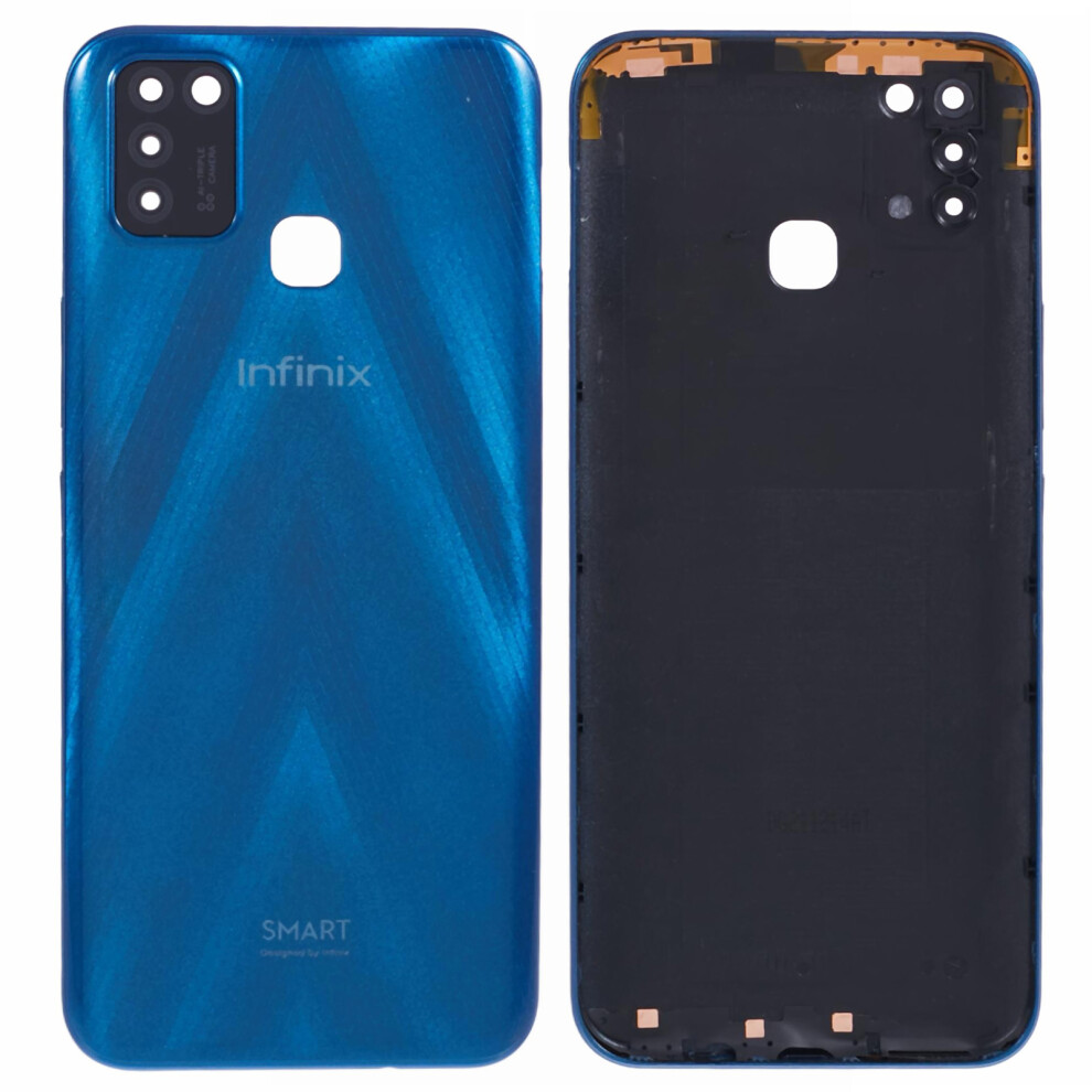 (Blue) For Infinix Smart 5 X657 Back Battery Housing Cover Replacement Blue 6914278716249