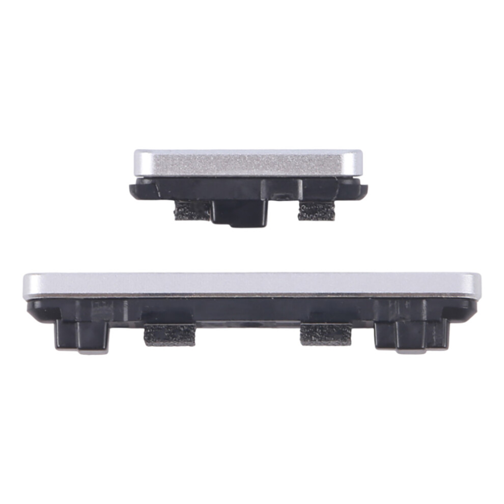 (White) For Google Pixel 7A Oem Side Buttons Set (Mute+Power+Volume Buttons) (Without Logo) White 6914275251767