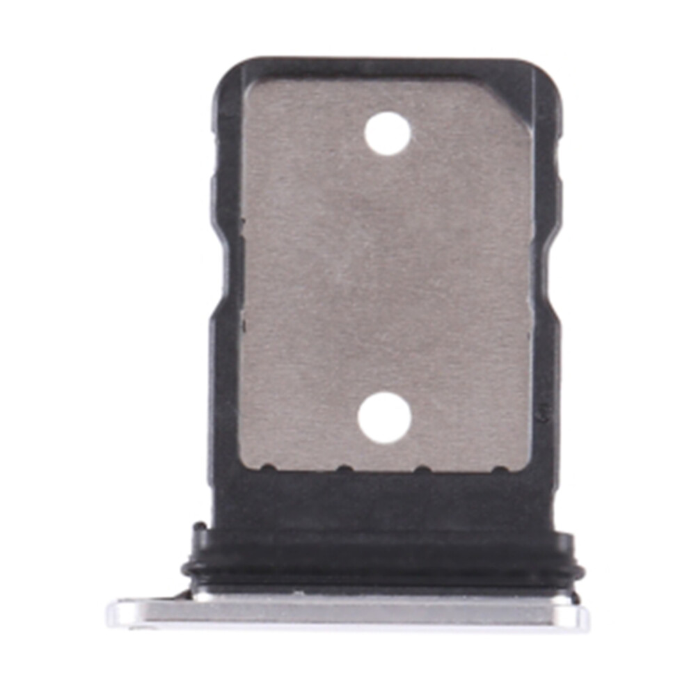 (White) For Google Pixel 7A Oem Sim Tray Holder Replacement (Without Logo) White 6914273540641