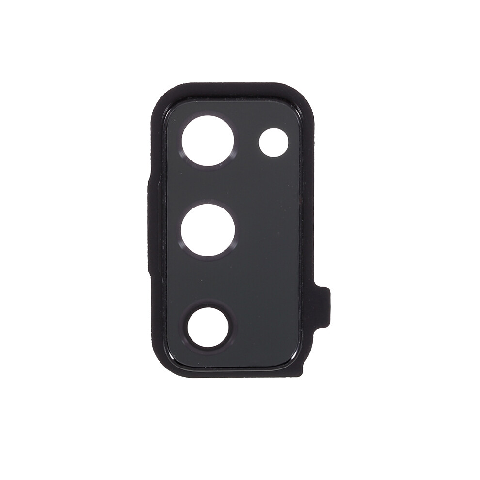 (Black) For Samsung Galaxy S20 Fe G780/S20 Fe 5G G781 Oem Back Camera Lens Ring Cover With Glass Lens (Without Logo) Black 6914271939317