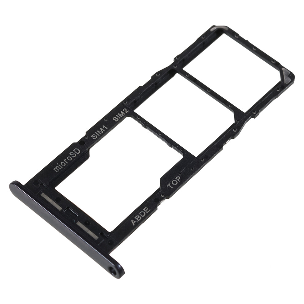 (Black) For Samsung Galaxy A24 4G (162.1 X 77.6 X 8.3Mm) A245 Oem Sim+Sd Card Tray Holder Replacement Part (Without Logo) Black 6914272934434