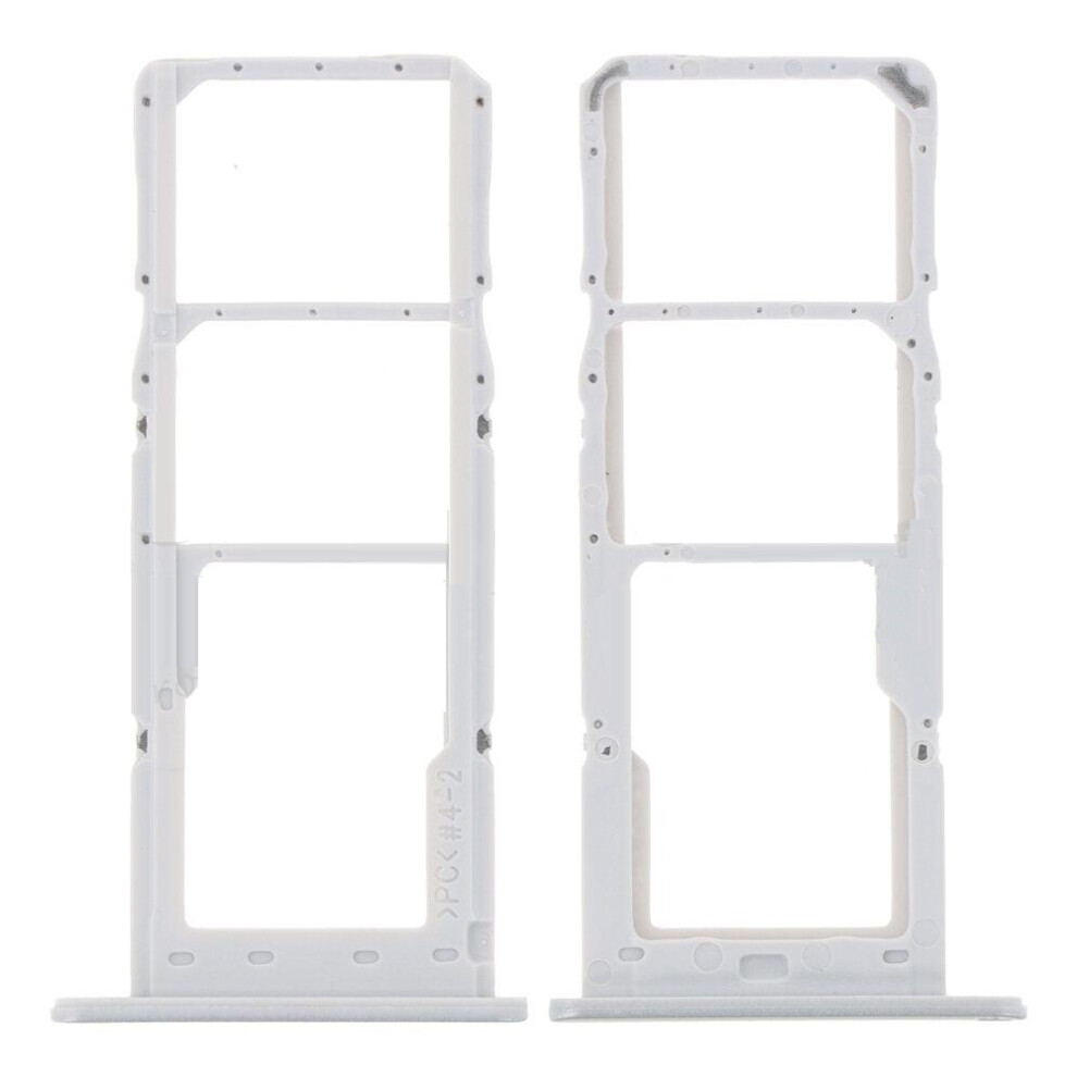 (White) For Samsung Galaxy A24 4G (162.1 X 77.6 X 8.3Mm) A245 Oem Sim+Sd Card Tray Holder Replacement Part (Without Logo) White 6914273774961