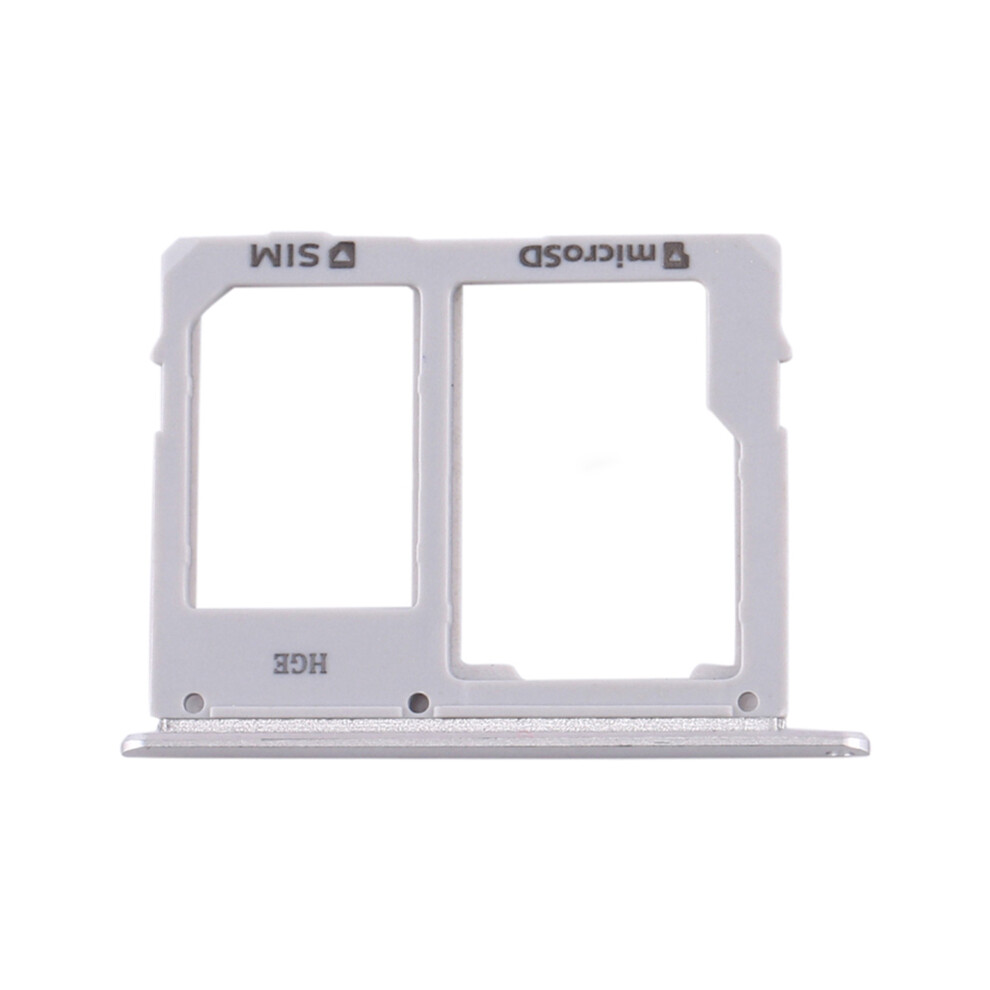 (Silver) For Samsung Galaxy Tab S5e Sm-T725 Oem Sim+Sd Card Tray Holder Replacement Part (Without Logo) Silver 6914273983004