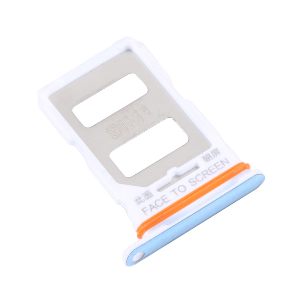(Blue) For Xiaomi Redmi K50 Ultra/12T 5G/12T Pro 5G Dual Sim Card Tray Holder Replacement (Without Logo) Blue 6914272150957