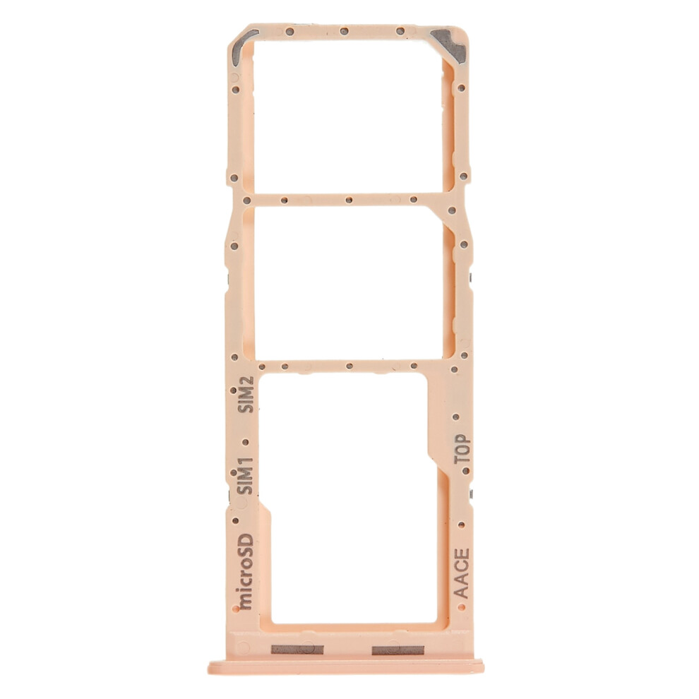 (Peach) For Samsung Galaxy A13 4G A135 Oem Dual Sim Card+Sd Card Tray Holder Replacement (Without Logo) Peach 6914272254143