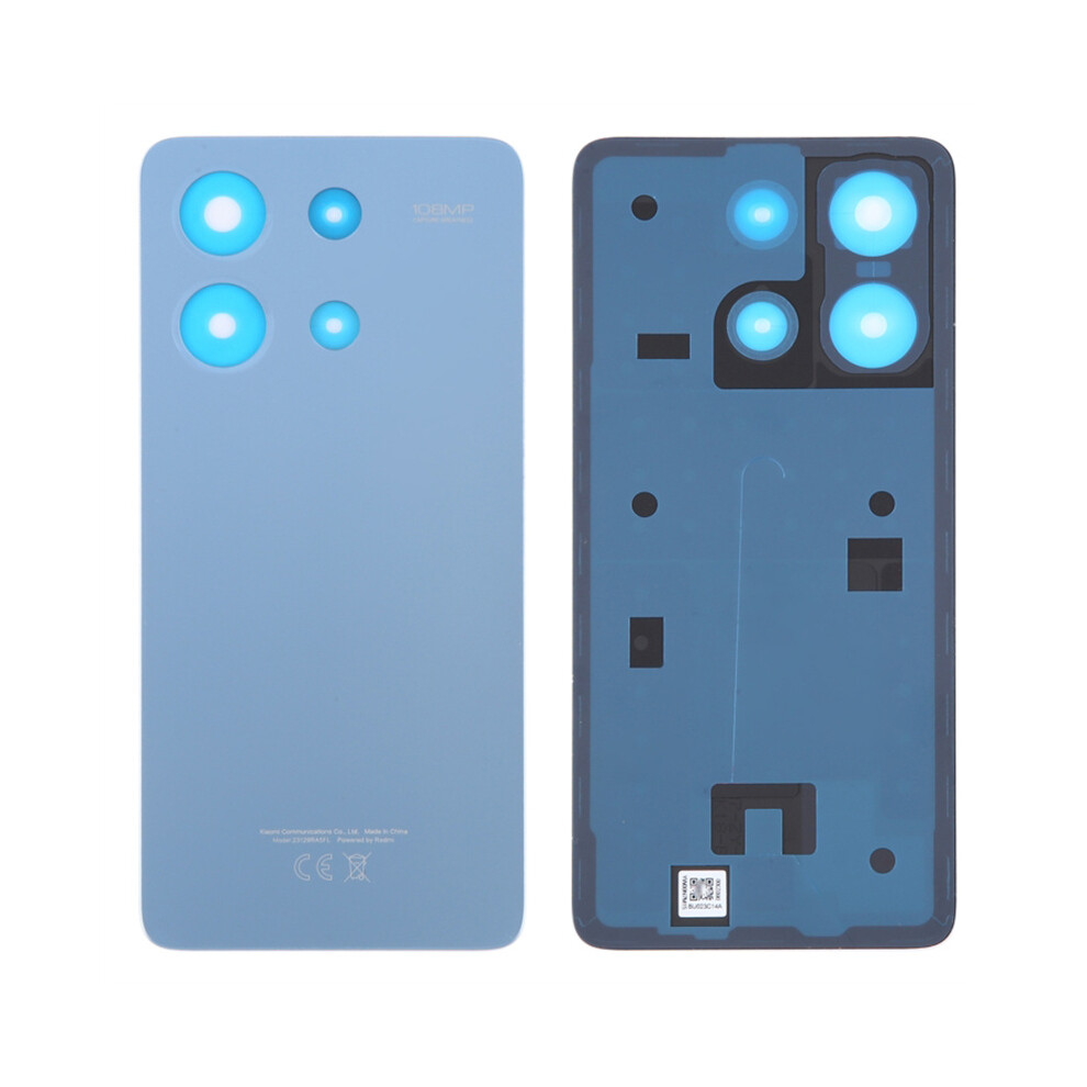 (Blue) For Xiaomi Redmi Note 13 4G Oem Battery Door Cover Replacement Part Blue 6914271584319