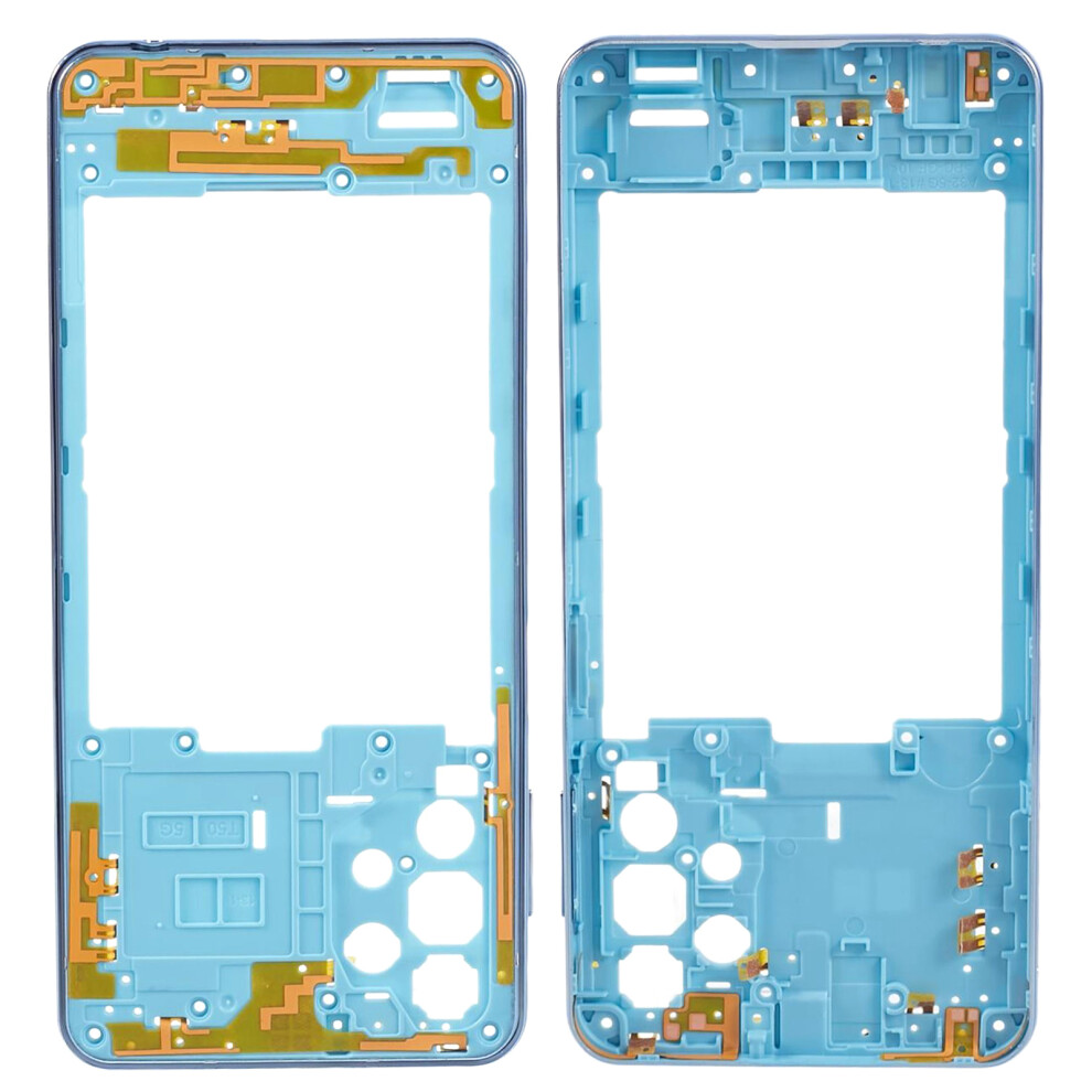 (Blue) For Samsung Galaxy A32 5G A326 Oem Middle Plate Frame Spare Part (Without Logo) Blue 6914279094568