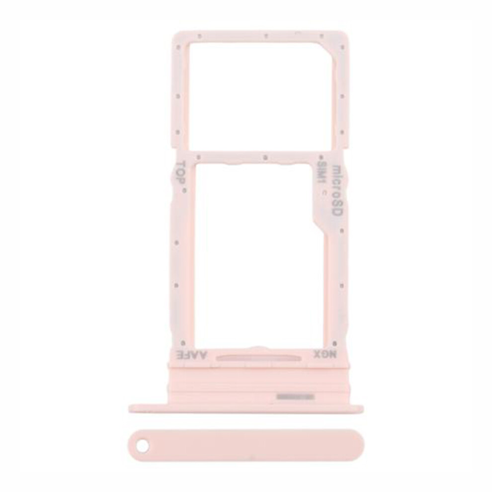 (Pink) For Samsung Galaxy A16 4G A165 Oem Sim Card+Sd Card Tray Holder Replacement Part (Without Logo) Pink 6914279395436