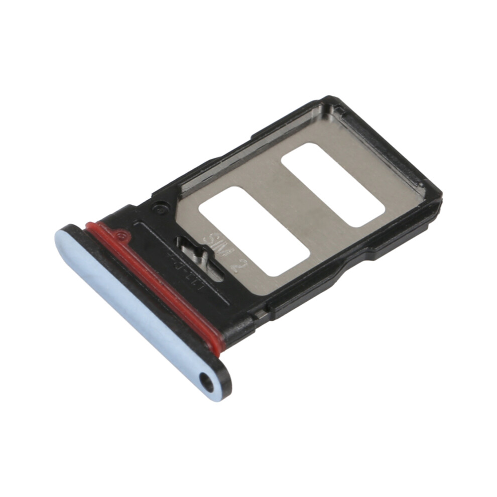 (Blue) For Xiaomi Redmi K50/K50 Pro Dual Sim Card Tray Holder Replacement Part (Without Logo) Blue 6914275699507
