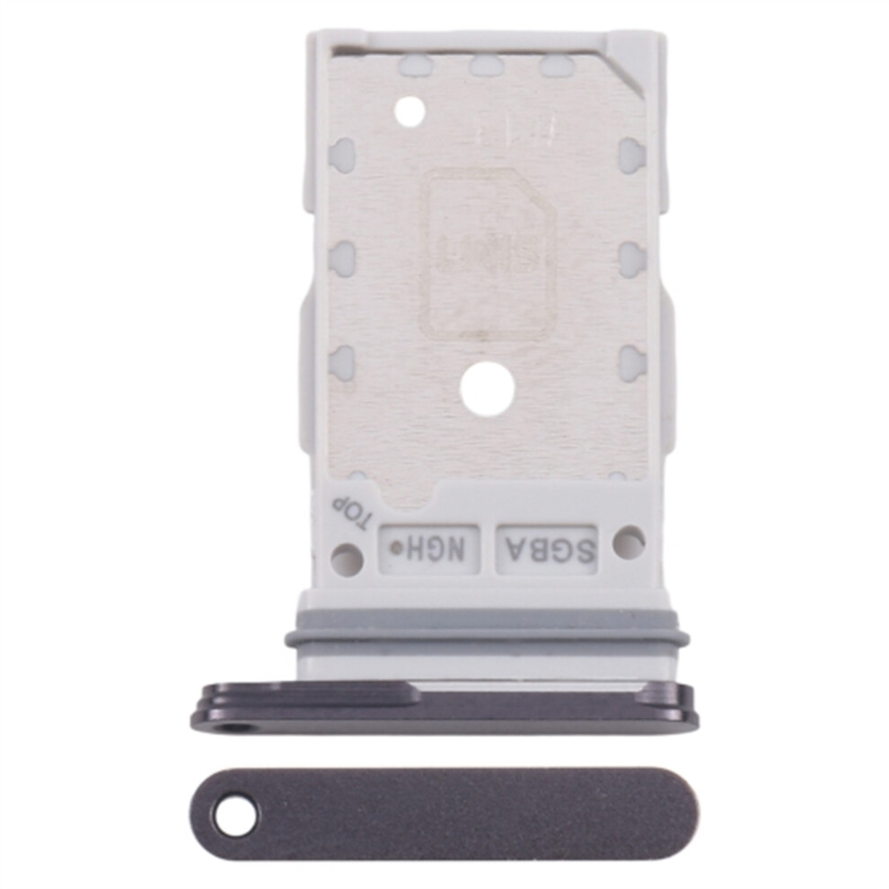 (Grey) For Samsung Galaxy S24 Fe S721 Oem Sim Tray Holder Replacement (Without Logo) Grey 6914277272869