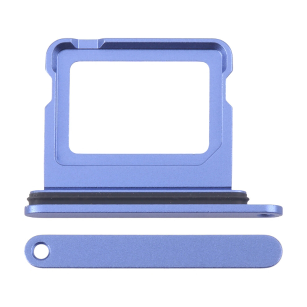 (Blue) For Iphone 16 Oem Single Sim Card Tray Holder Replacement Part (Without Logo) Blue 6914272581195