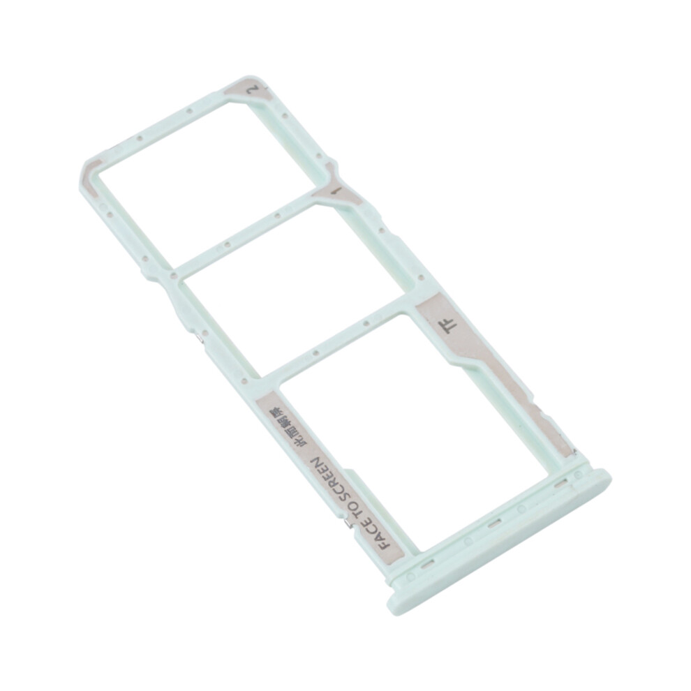(Green) For Xiaomi Redmi A1 4G/Redmi A1+ 4G Dual Sim Card+Tf Card Tray Holder Replacement (Without Logo) Green 6914278279751