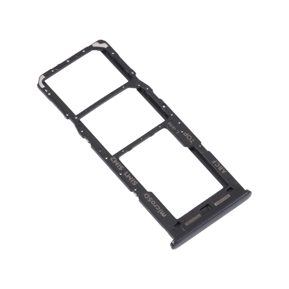 (Black) For Samsung Galaxy A23 5G (Global Version) A236b Oem Dual Sim Card+Sd Card Tray Holder Replacement Part (Without Logo) Black 6914274114322