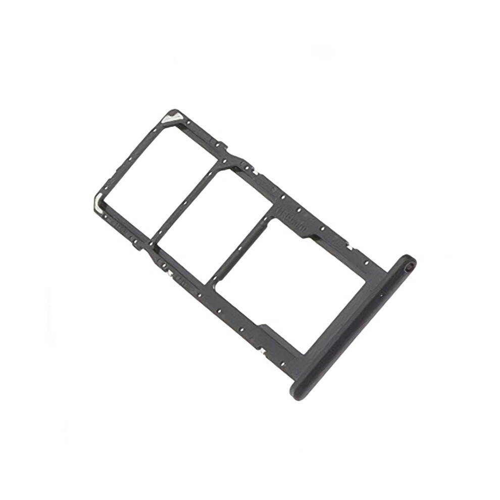 (Black) For Samsung Galaxy A03 (164.2Mm) A035 Oem Sim+Sd Card Tray Holder Replacement Part (Without Logo) Black 6914278548345