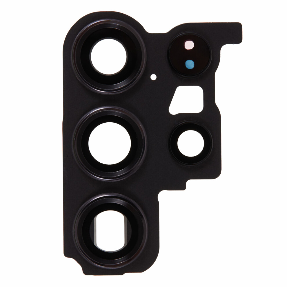 (Black) For Samsung Galaxy S23 Ultra S918 Oem Back Camera Lens Ring Cover With Glass Lens (Without Logo) Black 6914273083964