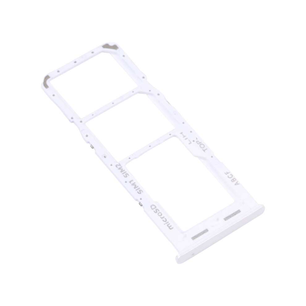 (White) For Samsung Galaxy A23 5G (Global Version) A236b Oem Dual Sim Card+Sd Card Tray Holder Replacement Part (Without Logo) White 6914275060949