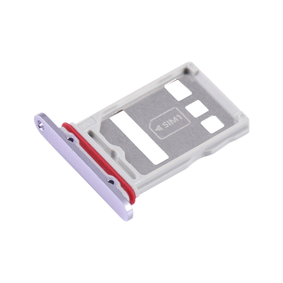 (Purple) For Huawei Mate 50 4G Sim Card Tray Holder Replacement Part (Without Logo) Purple 6914279077332