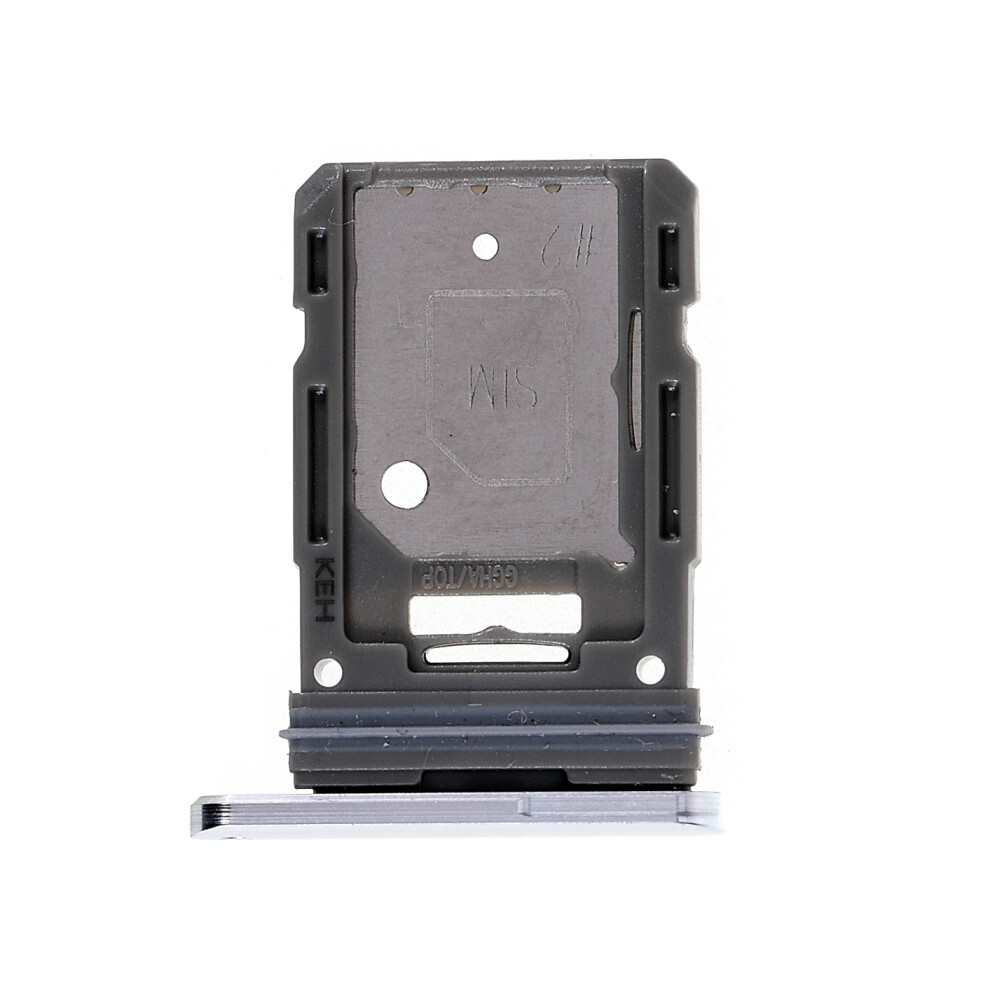 (Silver) For Samsung Galaxy S20 Fe/S20 Fan Edition/G780/G781 Oem Single Sim Card Tray Holder Replacement (Without Logo) Silver 6914279180117