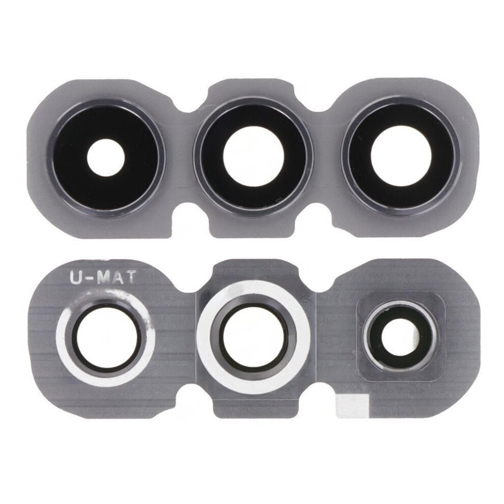 (Black) For Samsung Galaxy A34 5G A346 Oem Rear Camera Rim Lens Cover (Without Logo) Black 6914276081387
