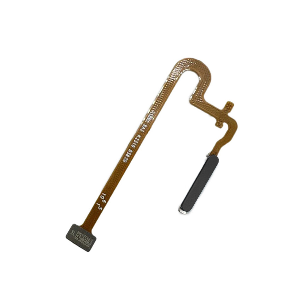 (Black) For Oppo A78 5G/A58x 5G/A58 5G Oem Home Key Fingerprint Button Flex Cable Part (Without Logo) Black
