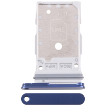 (Blue) For Samsung Galaxy S25 S931/S25+ S936 OEM Dual SIM Card Tray Holder Replacement Part (Without Logo)