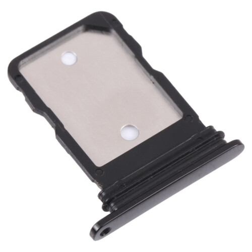 (Black) For Google Pixel 6 Pro 5G OEM SIM Card Tray Holder Replacement (without Logo)