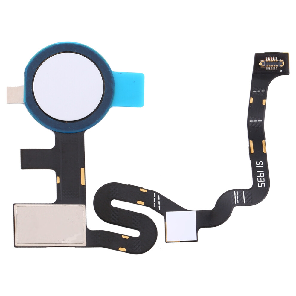(White) Oem Home Key Fingerprint Button Flexible Cable Replacement Part (Without Logo) For Google Pixel 4A 4G G025j Ga02099 White 6914271914109
