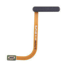 (Black) For Samsung Galaxy A26 5G A266 OEM Home Key Fingerprint Button Flex Cable Part (Without Logo)