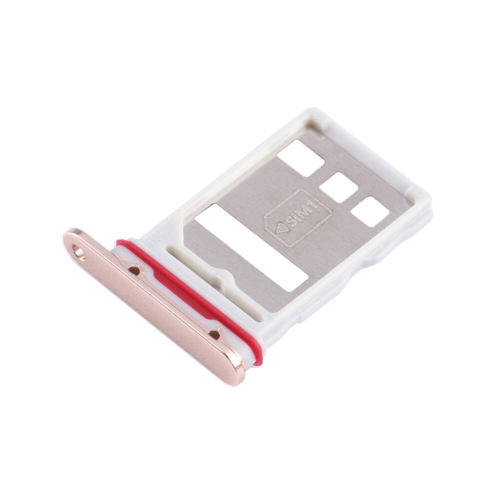 (Gold) For Huawei Mate 50 Pro 4G Sim Card Tray Holder Replacement Part (Without Logo) Gold 6914275928829