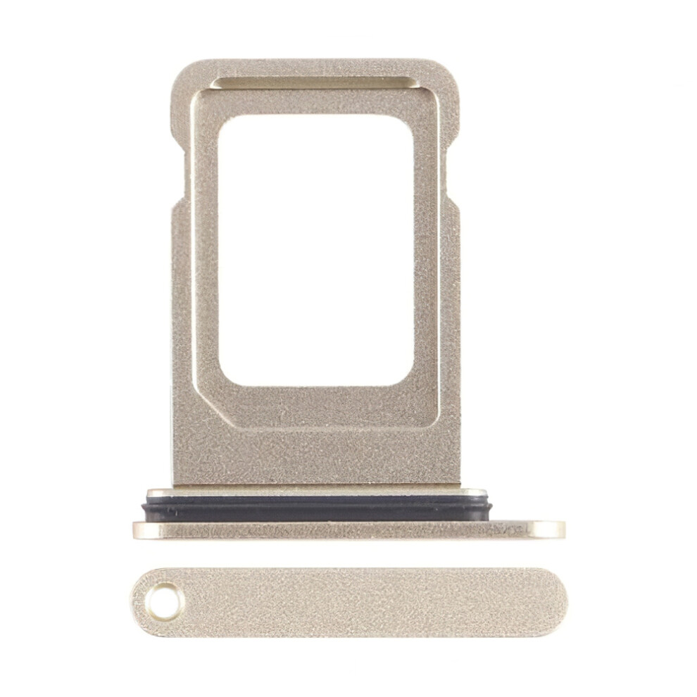 (Yellow) For Iphone 15 Oem Single Sim Card Tray Holder Replacement Part (Without Logo) Yellow 6914271458078