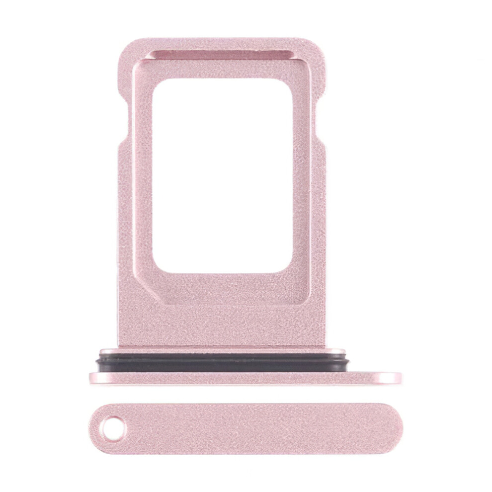 (Pink) For Iphone 15 Oem Single Sim Card Tray Holder Replacement Part (Without Logo) Pink 6914272325331
