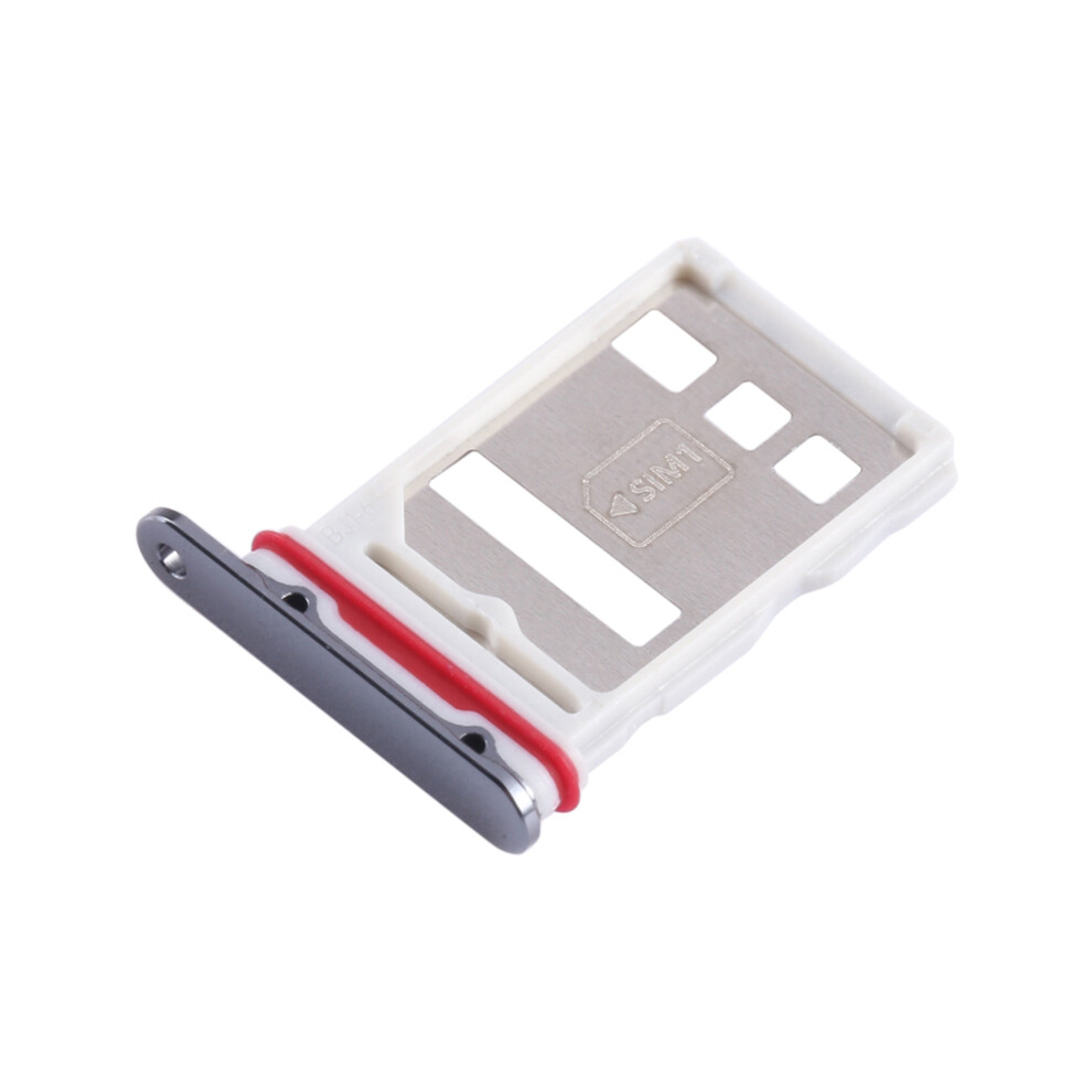 (Black) For Huawei Mate 50 Pro 4G Sim Card Tray Holder Replacement Part (Without Logo) Black 6914279383488