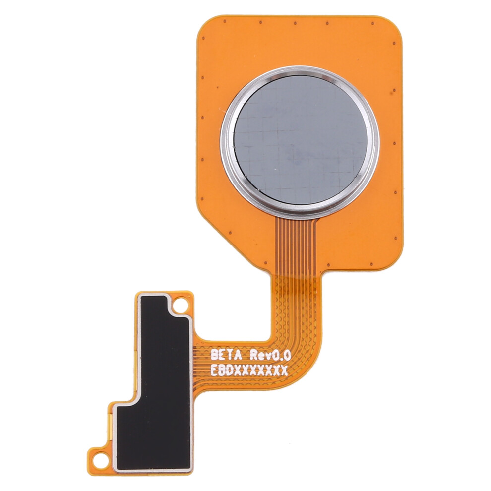 (Grey) For Lg G8s Thinq Lmg810 Oem Home Key Fingerprint Button Flex Cable Replacement Part (Without Logo) Grey 6914275951452