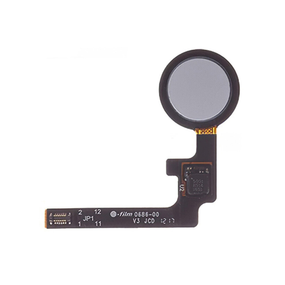 (White) For Google Pixel 2 Oem Home Key Fingerprint Button Flex Cable Part (Without Logo) White 6914275167624
