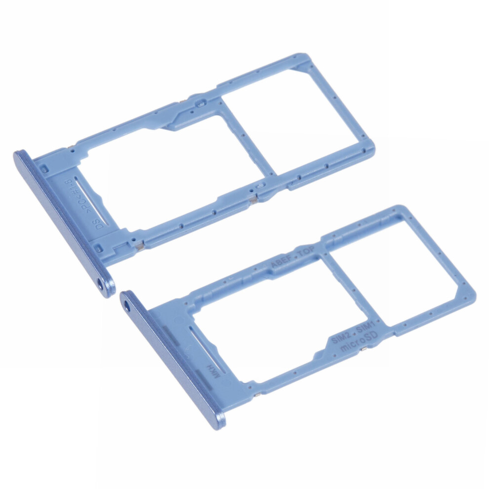 (Blue) For Samsung Galaxy A25 5G (Global) (161.0 X 76.5 X 8.3Mm) A256 Oem Dual Sim Card Tray Holder Replacement Part (Without Logo) Blue 6914276070602