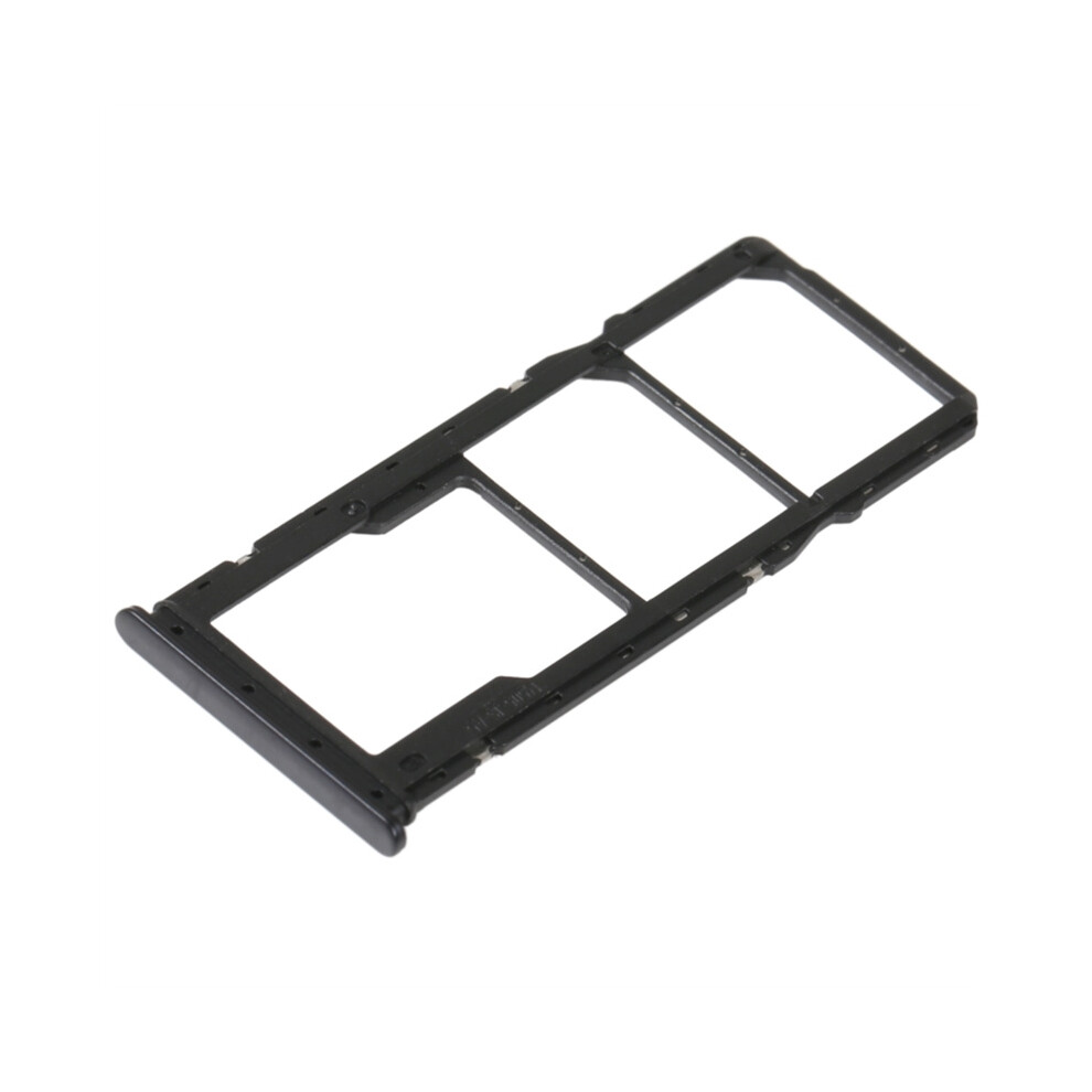 (Black) For Xiaomi Redmi 12C 4G Dual Sim Card+Tf Card Tray Holder Replacement Part (Without Logo) Black 6914276039272