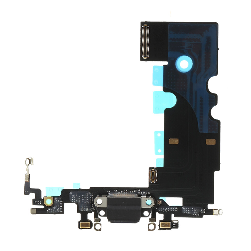 (Black) For Iphone Se (2020) Oem Disassembly Dock Connector Charging Port Flex Cable Replacement Black 6914274144220