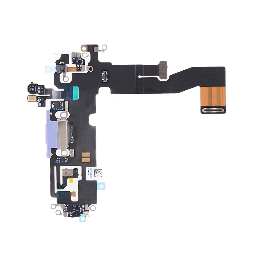 (Purple) For Iphone 12 6.1 Inch Oem Charging Port Flex Cable Phone Repair Part Purple 6914278190421