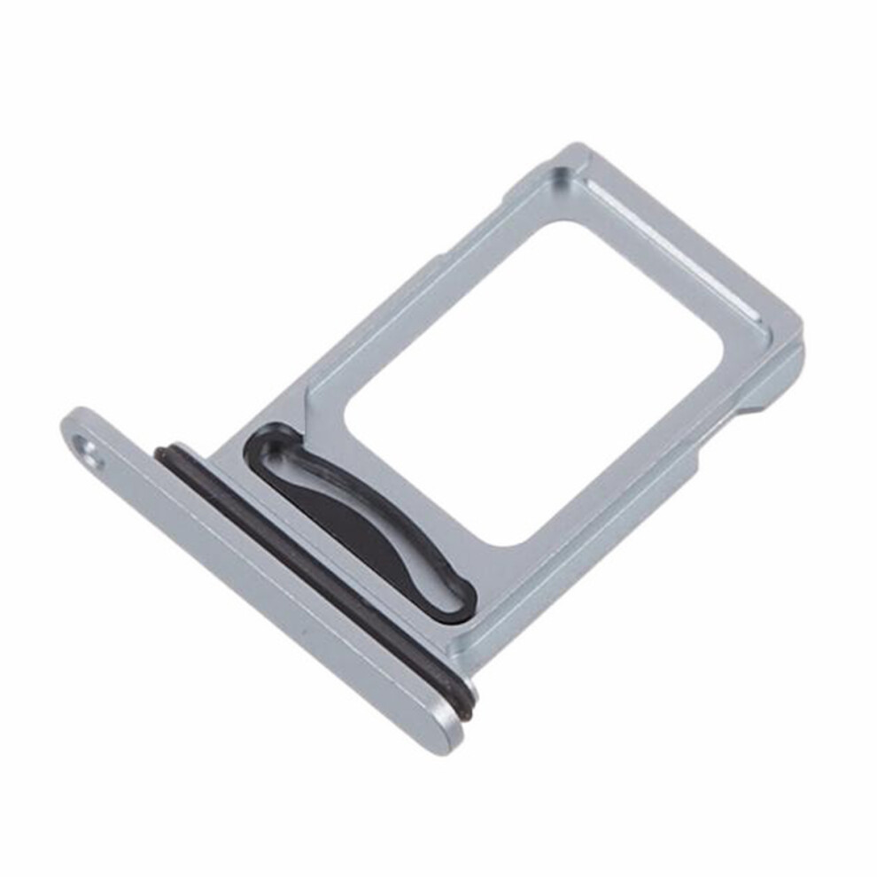 (Blue) For Iphone 15 Plus Oem Dual Sim Card Tray Holder Replacement Part (Without Logo) Blue 6914275230137