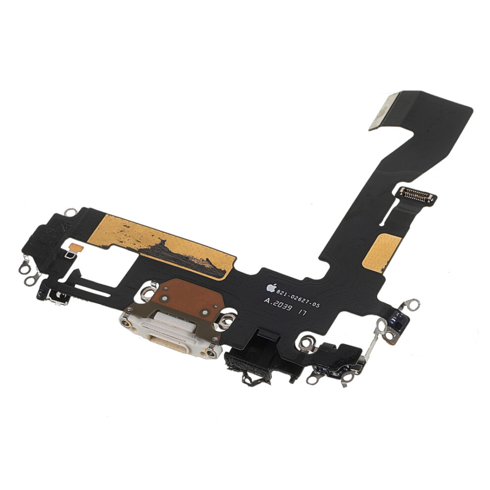 (White) For Iphone 12 6.1 Inch Oem Charging Port Flex Cable Phone Repair Part White 6914278662911